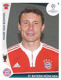 Mark van Bommel Bayern Munchen samolepka UEFA Champions League 2009/10 #13